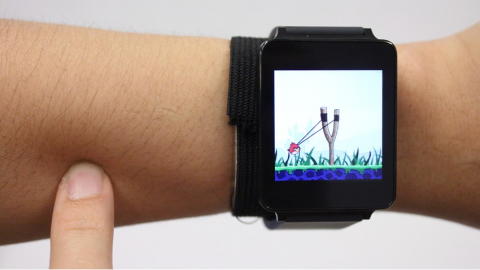 SkinTrack, Use your Arm as a Touch Pad